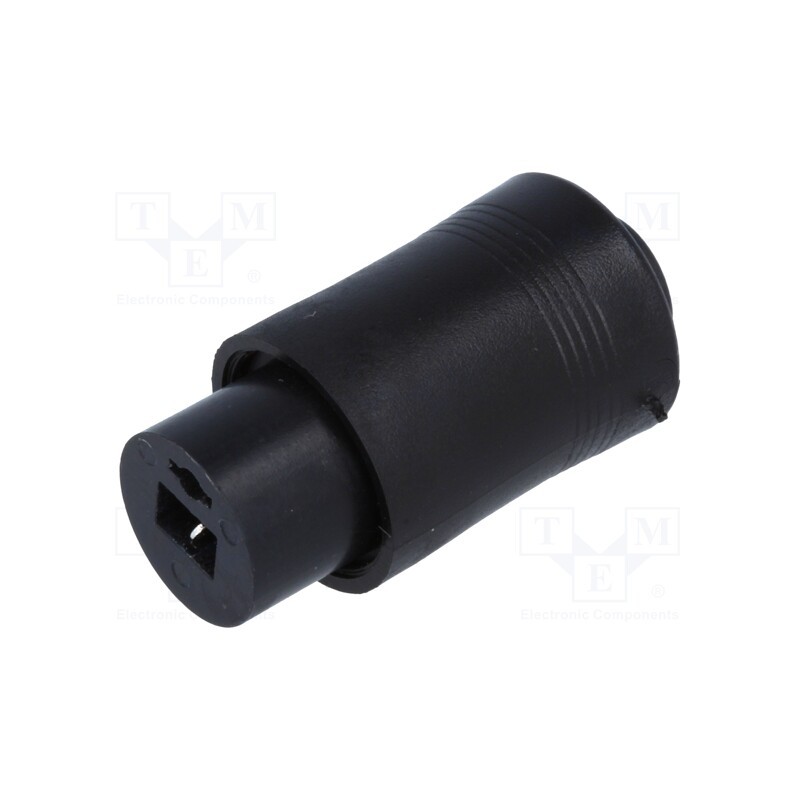 20 pcs : - Plug, loudspeaker, female, plastic, soldering, straight