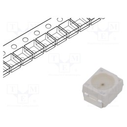 10 pcs : KA-3528SYC - LED, SMD, 3528, yellow, 12.5÷40mcd, 3.5x2.8mm, 120°, 2÷2.4V, 20mA