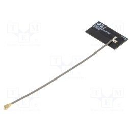 10 pcs : 2JP1502P-SP-010MC137-UFL_ TRALO - Antenna, Bluetooth,ISM,LoRa,SIGFOX,WiFi,ZigBee, 30x15x1mm, U.FL