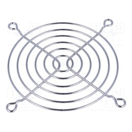 10 pcs : - Guard, metal, 92x92mm, screw