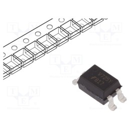 10 pcs : FOD8173SD - Optocoupler, SMD, Ch: 1, OUT: transistor, Uinsul: 5kV, Uce: 70V
