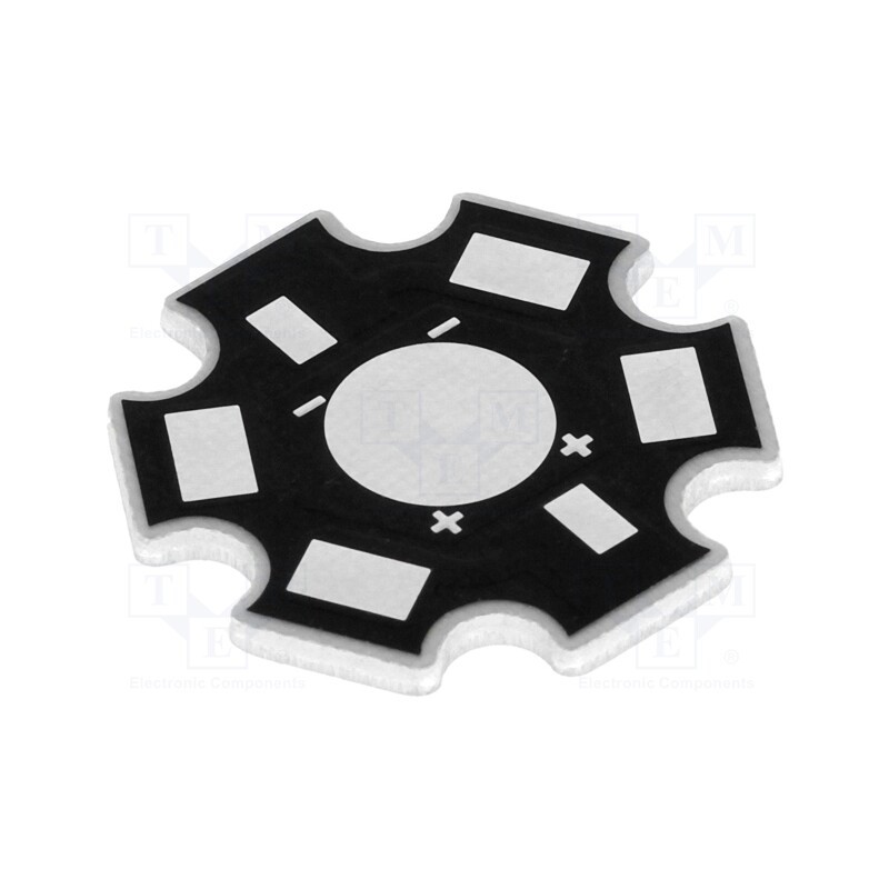 20 pcs : OSMCPCB8060B - STAR pcb for high power LEDs, LED 1W