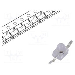10 pcs : IR91-21C/TR9 - IR transmitter, 1.9mm, transparent, 25°, λp max: 940nm, SMD, 65mA