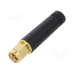 10 pcs : 2J0A02-2.4-C162G_CU010375 - Antenna, Bluetooth,WiFi, 2dBi, twist-on, 2.4GHz, male,SMA, 44mm