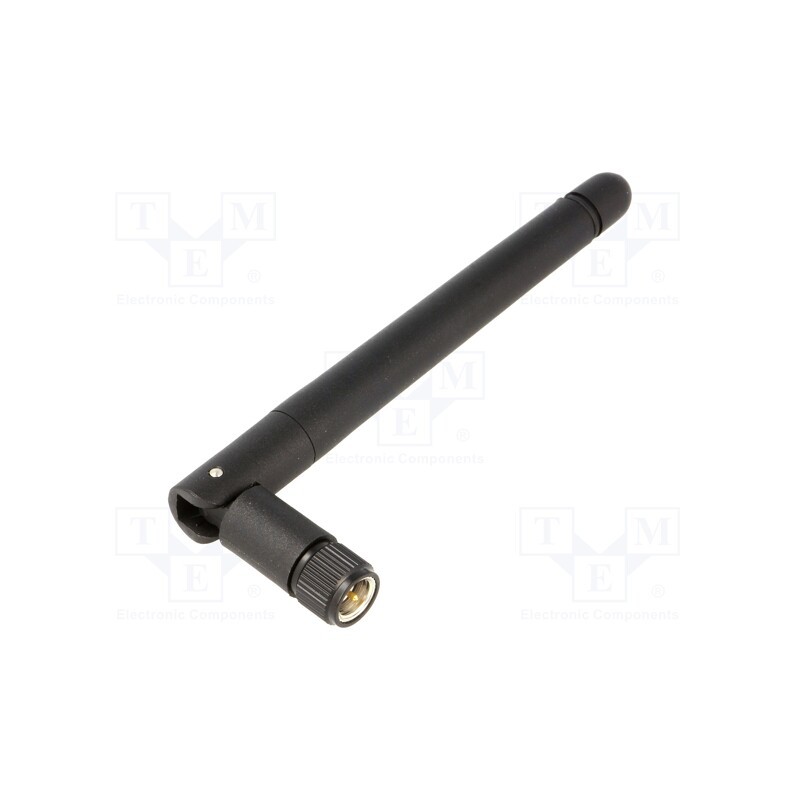 10 pcs : 433M-ANT402 - Antenna, RF, 2dBi, linear, angular,twist-on,vertical, 50Ω, Ø: 10mm