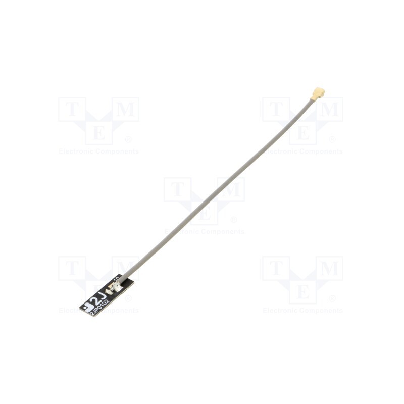 10 pcs : 2JP0102P-SP-010MC137-UFL_ TRALO - Antenna, Bluetooth,ISM,LoRa,SIGFOX,WiFi,ZigBee, 17.5x6.5x1.4mm