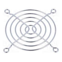 10 pcs : - Guard, metal, 80x80mm, screw