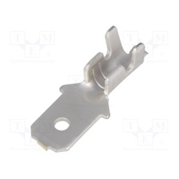 50 pcs : ST-033/03-08T - Terminal: flat, 4.8mm, 0.5mm, male, 0.3÷0.8mm2, crimped, for cable