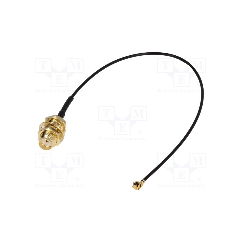 10 pcs : GSM-IPX/SMA-150 - Cable-adapter, IPX,SMA, -40÷85°C, 150mm