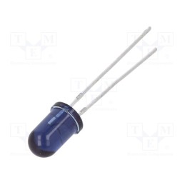 10 pcs : TSAL6100-AS12Z - IR transmitter, 5mm, 940nm, blue-gray, 170mW, 10°, THT, 100mA