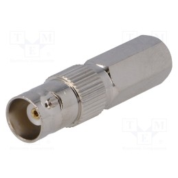 10 pcs : - Plug, BNC, female, straight, twist-on, for cable