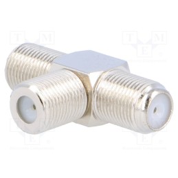 10 pcs : - T adapter, F socket x3
