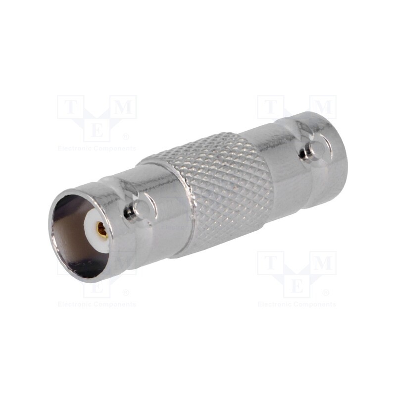 10 pcs : - Coupler, BNC socket,both sides, straight