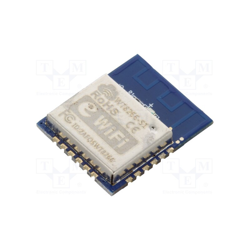 10 pcs : WT8266-S1 - Module: WiFi, FTP,HTTP,IPv4,TCP,UDP, SMD, 18.6x15x0.8mm