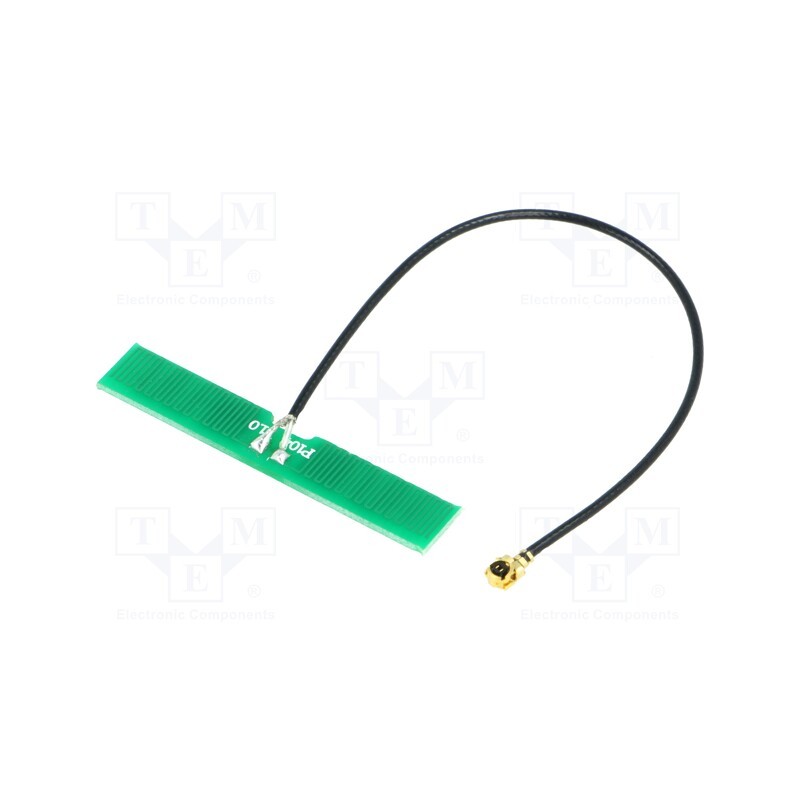 10 pcs : GSM-ANT104 - Antenna, GSM, 2dBi, linear, for ribbon cable, 50Ω, 40x6.5x1mm