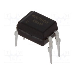 10 pcs : K814P - Optocoupler, THT, Ch: 1, OUT: transistor, Uinsul: 5kV, Uce: 70V, DIP4