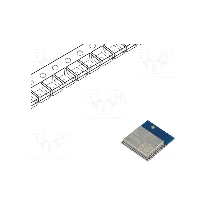 10 pcs : ESP-WROOM-02D-N4 - Module: WiFi, PCB, FTP,HTTP,IEEE 802.11b/g/n,IPv4,TCP,UDP, SMD