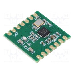 10 pcs : RFM219BW-868S2 - Module: RF, FM receiver, FSK,GFSK,GMSK,MSK,OOK, 868MHz, -119dBm