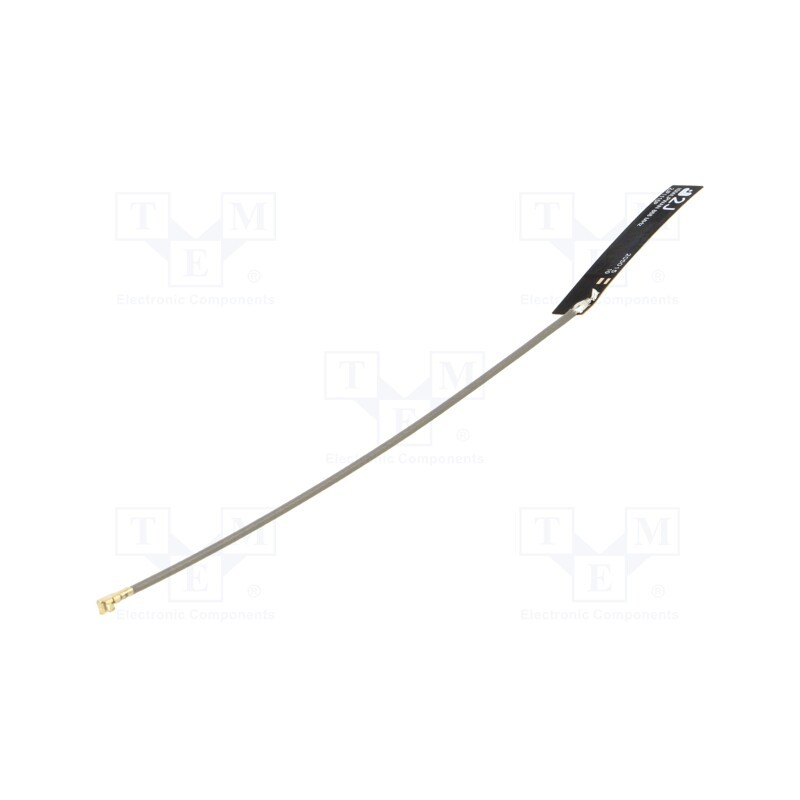 10 pcs : 2JF1115P-010MC137-UFL_ TRALO - Antenna, ISM,LoRa,RF,SIGFOX,ZigBee, 1.8dBi, for ribbon cable