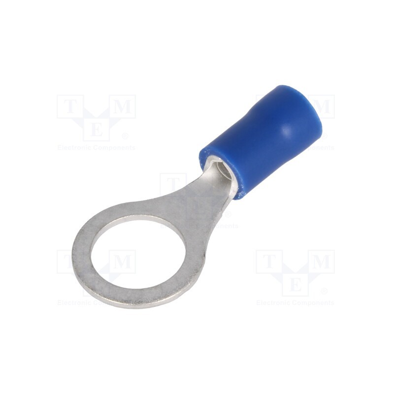 50 pcs : ST-084/B - Tip: ring, M8, Ø: 8.4mm, 1.5÷2.5mm2, crimped, for cable, insulated