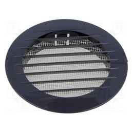 10 pcs : 007-4309 - Guard, ABS, 135x135mm, snap fastener, graphite, 20pcs.