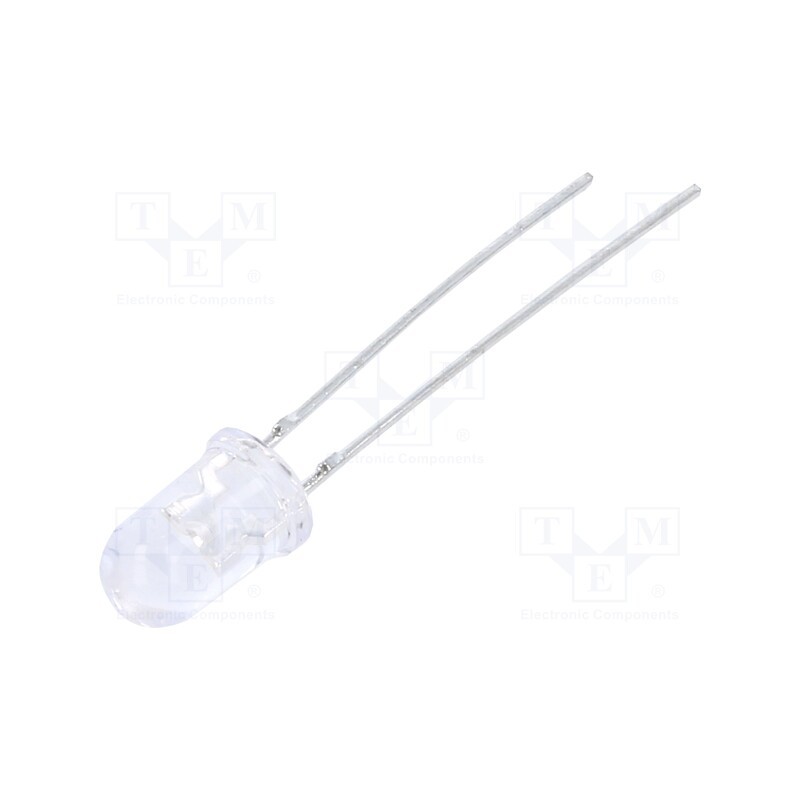 20 pcs : C503B-BCN-CV0Z0462 - LED, 5mm, blue, 2130÷12000mcd, 30°, Front: convex, 3.2÷4V, 120mW