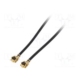 10 pcs : UFL/UFL-100 - Cable-adapter, I-PEX (u.FL), -40÷85°C, 100mm
