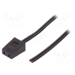 10 pcs : A2-03 - Wire: for fan supplying, Plug: straight, 0.3m