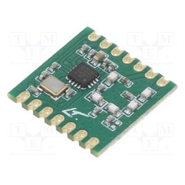 10 pcs : RFM119B-433S2 - Module: RF, external, FM transmitter, FSK,GFSK,GMSK,MSK,OOK, SPI