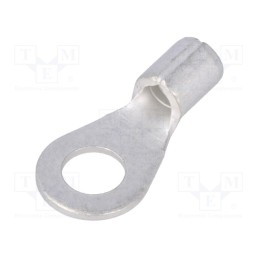 50 pcs : ST-085/4 - Tip: ring, M4, 1.5÷2.5mm2, crimped, for cable, non-insulated