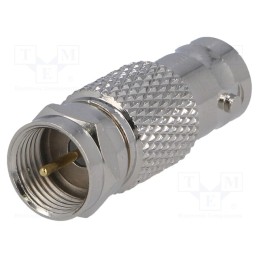 10 pcs : - Adapter, BNC socket,F plug