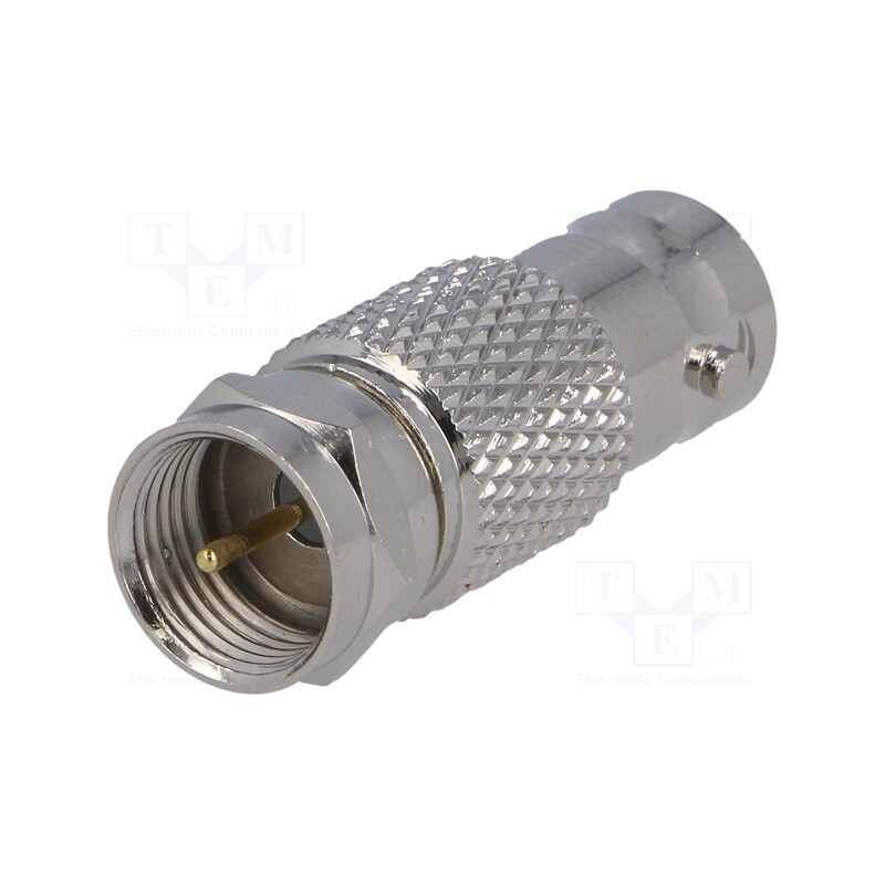 10 pcs : - Adapter, BNC socket,F plug