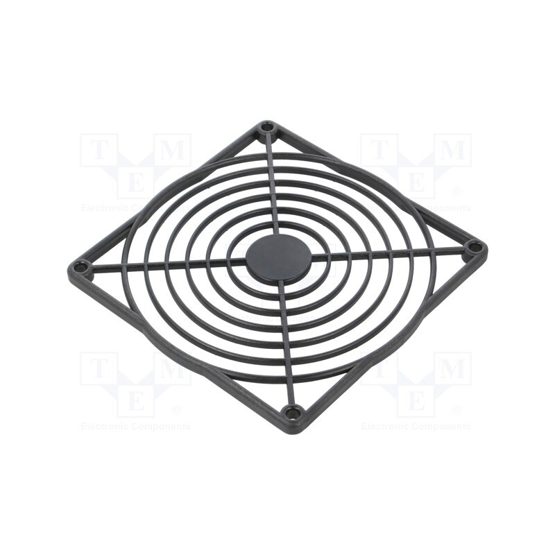 10 pcs : 09120-G - Guard, plastic, 105x105mm, Body dim: 115x115x6.6mm, Ø4.57mm