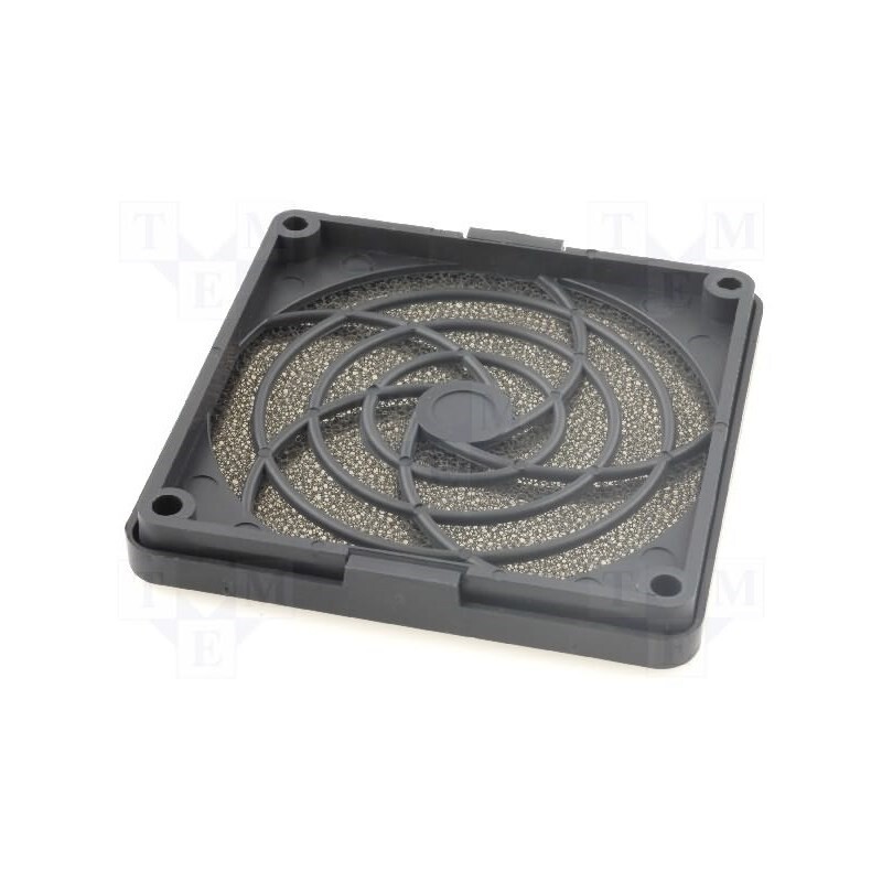 10 pcs : - Guard, plastic, 80x80mm, snap fastener,screw, with filter, 30ppi