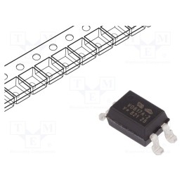 10 pcs : VO617A-2X017T - Optocoupler, SMD, Ch: 1, OUT: transistor, Uinsul: 5.3kV, Uce: 80V