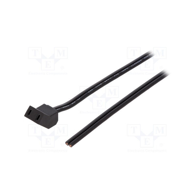 10 pcs : - Wire: for fan supplying, Plug: angled 45°, 1m