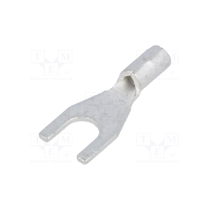50 pcs : ST-0903/1 - Tip: fork, M2,5, 0.1÷0.5mm2, crimped, for cable, non-insulated