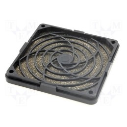 10 pcs : - Guard, plastic, 92x92mm, snap fastener,screw, with filter, 30ppi