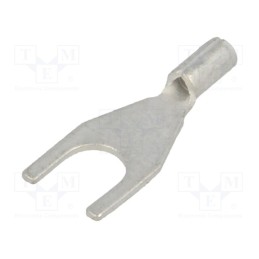 50 pcs : ST-094/1 - Tip: fork, M3,5, 0.1÷0.5mm2, crimped, for cable, non-insulated