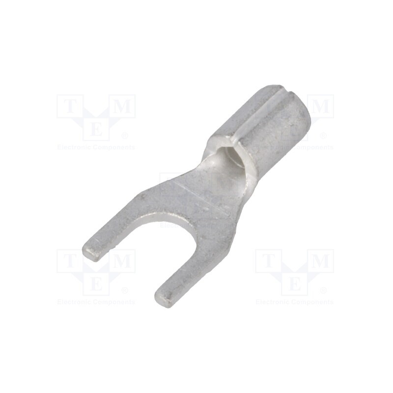 50 pcs : ST-094/2 - Tip: fork, M3,5, 0.5÷1mm2, crimped, for cable, non-insulated
