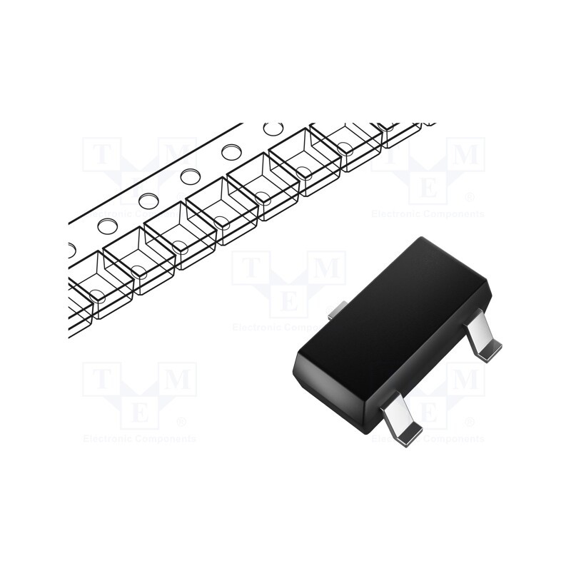 10 pcs : MRMS511X-001 - Sensor: magnetic field, 0.8÷2mT, 1.6÷3.5VDC, 200mV÷1.6V, -40÷85°C