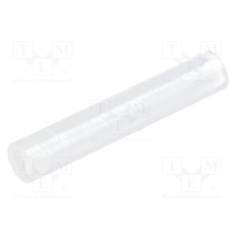 50 pcs : FIX-LEDS-22.5 - Spacer sleeve, LED, Øout: 4mm, ØLED: 3mm, L: 22.5mm, natural, UL94V-2