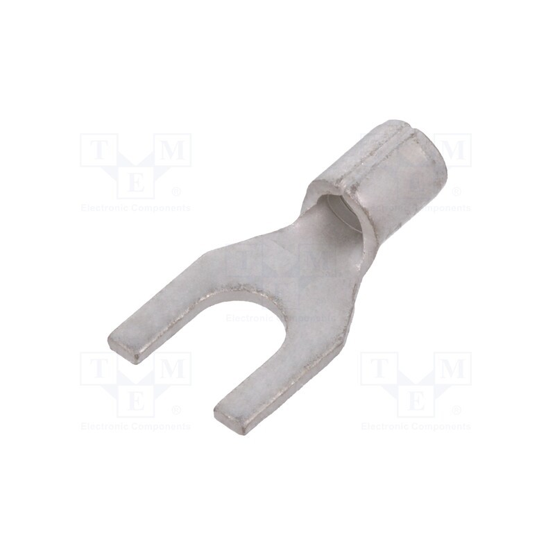 50 pcs : ST-095/4 - Tip: fork, M4, 1.5÷2.5mm2, crimped, for cable, non-insulated