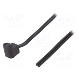 10 pcs : C2-20 - Wire: for fan supplying, Plug: angled 90°, 2m