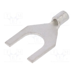 50 pcs : ST-098/4 - Tip: fork, M8, 1.5÷2.5mm2, crimped, for cable, non-insulated