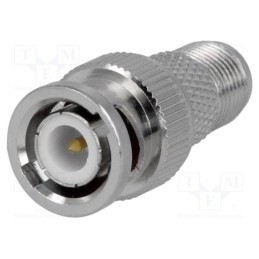 10 pcs : - Adapter, BNC plug,F socket