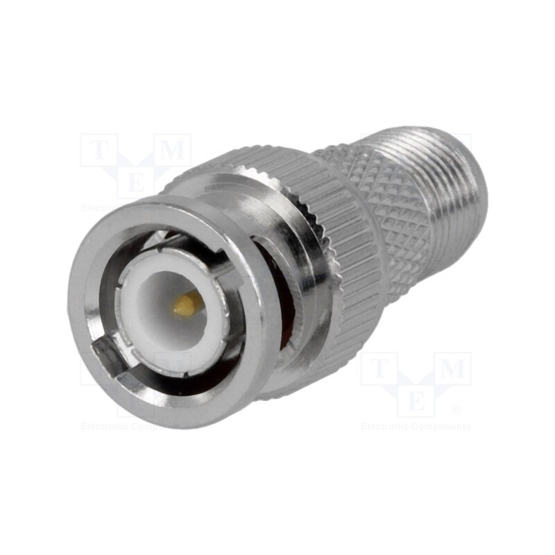 10 pcs : - Adapter, BNC plug,F socket