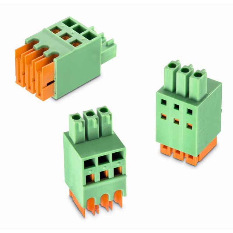 1 pcs - Wurth Elektronik 3.81mm Pitch 2 Way Horizontal Pluggable Terminal Block, Plug, Plug-In, Screw Termination