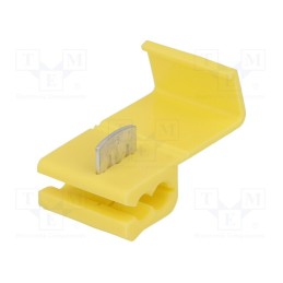 50 pcs : ST-100/Y - Quick splice, IDC, 4÷6mm2, for cable, yellow, Variant: splitter