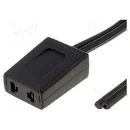 10 pcs : A2-10.GN - Wire: for fan supplying, Plug: straight, 1m